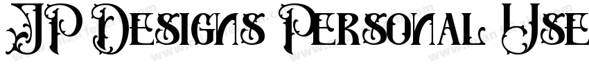 JP Designs Personal Use字体转换